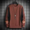 Men's Sweaters Latest Autumn Fashion Street Pullovers Outdoor Casual Patchwork Sweatshirts High Quality Brand Clothing