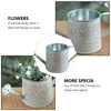 Ekiciler Potlar 3pcs Retro Flowerpot Ev Dekoratif Çiçek Kovası Tutucu Masaüstü Dekor