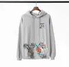 LTTG Men's Hoodies Sweatshirts Hoodie Designer Galleryes Depts Gary Painted Graffiti Used Letters Printed Loose Casual Fashion Men Women Gray and Black Blue