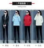 Trenchs de femmes Manteaux 2023 Automne Hiver Manteau Femmes Lâche Courte Parka Pardessus Noir Rouge Coton Veste Rembourrée Vêtements Femme Streetwear