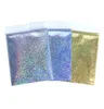 5g Holografische Nagels Poeder Zilver Goud Glitter Chrome Nail Dip Shimmer Gel Polish Vlokken Voor Manicure Pigment Dust1346832