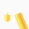 Latest Smoking Colorful Plastic Dry Herb Tobacco Storage Box Stash Case Portable Seal Buckle Straw Dabber Spoon Jars Mini Cigarette Holder Bottle DHL Free