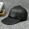 Boll Caps Eagleborn Design Men Baseball High Quality Leather Dad Hat Cap Sheepskin Hatts