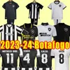 23 24 Botafogo Soccer Jerseys fans tiquinho soares victor sa 2023 2024 Home Matheus Nascimento Carlos Alberto Gabriel Pires Shirts de football masculin