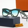 Okulary przeciwsłoneczne Dopasowane klasyczne okulary luksusowe oko Cat Full Frame Men Mężczyznę na świeżym powietrzu gogle plażowe 5A jakość
