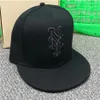 Gotowy zapas Ciudad de Nueva York sombreros hombre gorras de beisbol dorosły pico plonta gorra aJustada Hip Hombres MUJERE298V