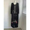 Trench da donna Cappotto cardigan stile lungo autunnale Nero Avanzato bianco abbinato Abito giacca a vento pieghettato girocollo