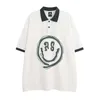 2023 Street Fashion Shirt Men's Short Sleeve Paul China-Chic Summer Cartoon Print Lapel T-Shirt Men's Clothing