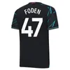 Foden Haaland de Bruyne Phillips Soccer Jerseys 23 24 Mans Cities Grealish Ferran Mahrez Bernardo Joao Cancelo