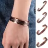 Bangle Europese en Amerikaanse retro -magneet voor vrouwen Energie Canving Male unisex Pas Bangles Therapy Juwelbanggangle aanpassen