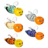 Glass Pipe 105mm Creative Little Bee Glass Pipe Pipe Smoking Set Pipe Accessories Wholesale
