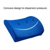 Travesseiro qwe123 massageador de costas cintura para cadeira de carro home office aliviar dor lombar firme com alça extensora