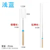 Tools Stainless Steel Retractable Grill Fork Outdoor BBQ Roasted Chicken Wings Live Leg Stick Kitchen