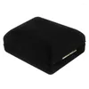 Jewelry Pouches Wholesale Black Velvet Ring Earring Necklace Box Fashion Display Storage For Wedding Valentine's Day Gift Organizer