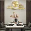 Wandklokken Restaurant Minimalistische Luxe Kunst Muurschildering Woonkamer Horloge Slaapkamers Ontwerp Grote Reloj De Pared Woondecoratie