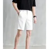 Shorts maschile 2023 Fashion Summer Corea militare Maschio Solid Straight Casual Business Fitness Work W213