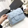 Embroidery diamond patterned chain bags women C 23 F handbag Luxury designer bag fashion shoulder Bag metal buckle crossbody b ag