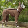 Vêtements pour chiens Mode Vêtements pour animaux de compagnie Hiver Col roulé Whippet Peluche Italien Greyhound Manteau Gree Bedlington Petite Veste Moyenne