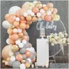 Décoration de fête Aron Balloon Chain Birthday Kids Baby Shower Garland Arch Kit 1St Blue Set F1230 Drop Delivery Home Garden Otlkz