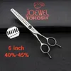 Tijeras Tijeras de peluquería JOEWEL Tijeras de peluquería profesional de gama alta 6 pulgadas Salón de adelgazamiento Barbero 231102