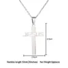 Nouveau Scapulaire Chrétien Catholique Religieux Argent Plaqué Or Chaîne En Acier Inoxydable Jésus Croix Pendentif Collier Pour Femmes Hommes