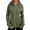 Women's Hoodies Womens Fashion Zipper Hoodie Jacket Sweatshirt Autumn Pocket Winter Clothing Pack With