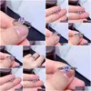 Ringe Natürlicher Tansanit-Ring S925 Sterling Sierbirthstone In Decemberreal Woman Blue Gem Jewelry Drop Delivery Dhgarden Dhjbh