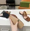 Beach slippers Classic Flat heel Summer Lazy Designer fashion Cartoon Big Head flops leather lady Slides women shoes Hotel Bath Ladies sexy Sandals Large size 35-45