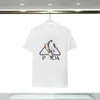 2024 Summer Mens Designer T-shirt Casual Mens Womens T-shirt Monogram Tryck Kort ärm bästsäljande lyx Mens Hip Hop Clothing Asian Size S-5XL