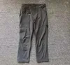 Pantalon de course nordique diagonale fermeture éclair 3.0 automne extérieur coque souple élastique respirant décontracté banlieue randonnée tactique