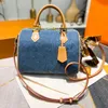 Designer Denim Travel Bag Large Capacity Shopping Card older Bags Totes Fashion Shoulder canvas sac wristlets