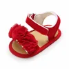Sandals Baywell Summer Fashion baby Zachtzolen niet-slip schoenen Pasgeboren babymeisjes Flower Lace Sandals 0-18 maanden Z0331
