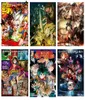 Shonen Jump One PieceAttack on Titan Anime affiches vintage signe en métal mur pour hommes grotte cuisine peinture personnalisée décor étain signe 7773213