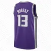 Keegan Murray De'Aaron Fox Custom Basketball Jersey Domantas Sabonis Sacramentos Koning Harrison Barnes Kevin Huerter Malik Monk Richaun Holmes Davion Mitchell City