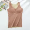 Camisoles Tanks Women 2023 Autumn Winter Thermal Underwearベストトップ