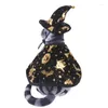 أزياء Cat Holiday Halloween Party Pet Gift for Wizard Costume Hat Decoration Dog Cosplay and Cape