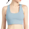 Yoga-Outfit Hochfester, absorbierender Sport-BH Nude Top Running Fitness Damen Nylon-Unterwäsche Bralette für Damen