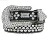 2022 Cintura firmata Simon Cinture per uomo Donna Cintura con diamanti lucidi Nero su nero Blu bianco multicolore con strass scintillanti as4414755