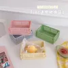 Storage Baskets Folding Plastic Storage Box Stationery Folding Basket Housekeeping Home Storage Wholesale