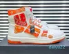 Luxusmarke Skel High Top Sneakers Skelettschuhe Knochen Wildleder Leder Trainer Totenkopf Herren Skateboard Gehkomfort Party Hochzeit Sport