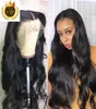 13x6 Glueless Lace Front Human Hair Wigs Brazilian Body Wave PrePlucked With Baby Hair 180 Density 360 Lace Front Wig Remy Hair7417676