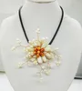 Choker Goodness !!! Price Preferential !! Shell Pearl Beautiful Flower Necklace ( Last Necklace) 18"