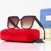 Sunglasses designer New sunglasses for women UV resistant Square frame Korean glasses Tidy round face net red 2TM0