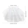 Panties Cosplay Girl Toddler Ball Gown Flower Girls Women 3 Layers Tutu Skirts Underskirt Short Hoopless