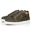 Donna Designer Abito basso Scarpe casual Sneakers Moda Nero Bianco Camo Verde Glitter Grigio Rosa Pelle Scamosciata Mens Spikes Scarpe ginnastica sportiva Sneaker con scatola