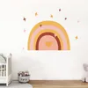 Wall Stickers Cartoon Bohemian Rainbow Wall Decal Home Decoration Color Wall Decal Baby Life Bedroom Decoration Home Wallpaper 230403