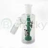 Glass Ash Catcher 14mm 18mm Hookah Glass Bong Water Catchers Tjock Clear Bubbler Ashcatcher 45 90 graders Panda-tema Ash Catcher