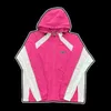 Jackets femininas y2k de tamanho grande Windbreaker feminino de streetwear vintage harajuku bordado com zíper fora de roupa de qualidade ao ar livre