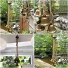 Decorative Objects Figurines Blessing Bells Beautif Spirit Wind Chimes Witch Door Wall Hanging Dhkv5