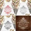 Wallpapers Personalized Bride Groom Name And Date Dance Floor Decals Vinyl Party Decoration Center Of Sticker 4496 X0703 Dro Otm4B